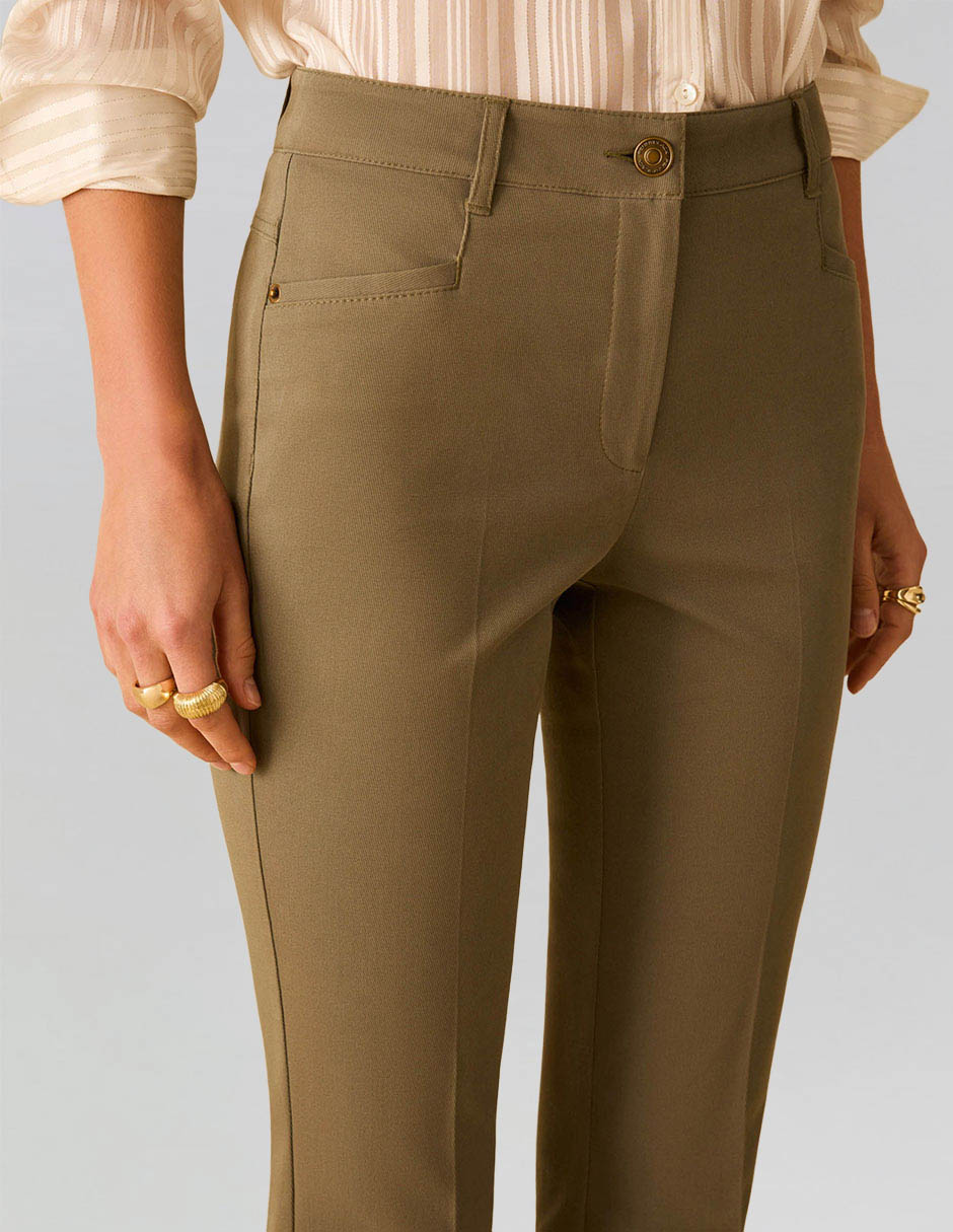 Pantalón staight slim para mujer 3