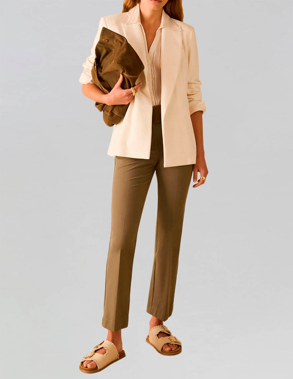 Pantalón staight slim para mujer 4