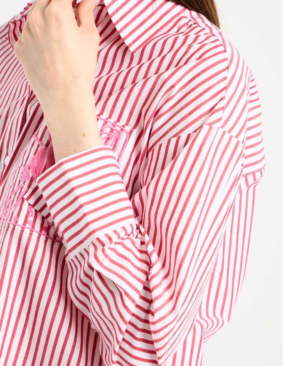 Camisa Pennyblack de algodón manga larga para mujer 5