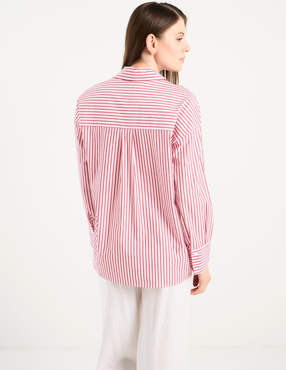 Camisa Pennyblack de algodón manga larga para mujer 6