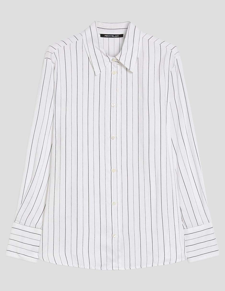 Camisa de algodón manga larga para mujer 4