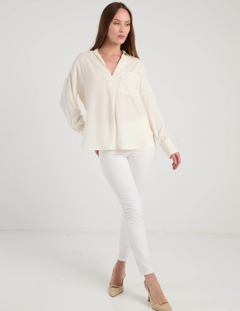 Blusa manga larga para mujer 3
