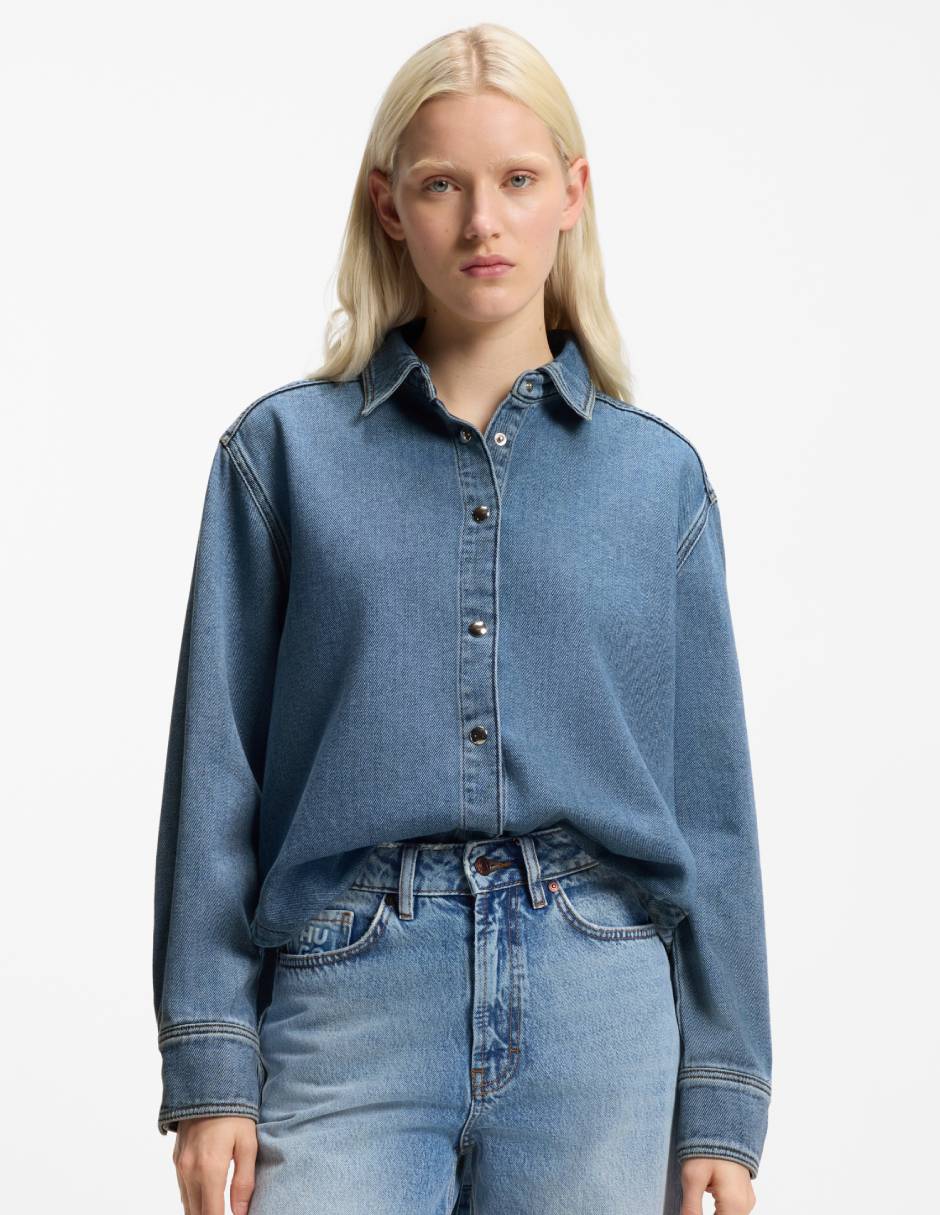 Blusa manga larga para mujer