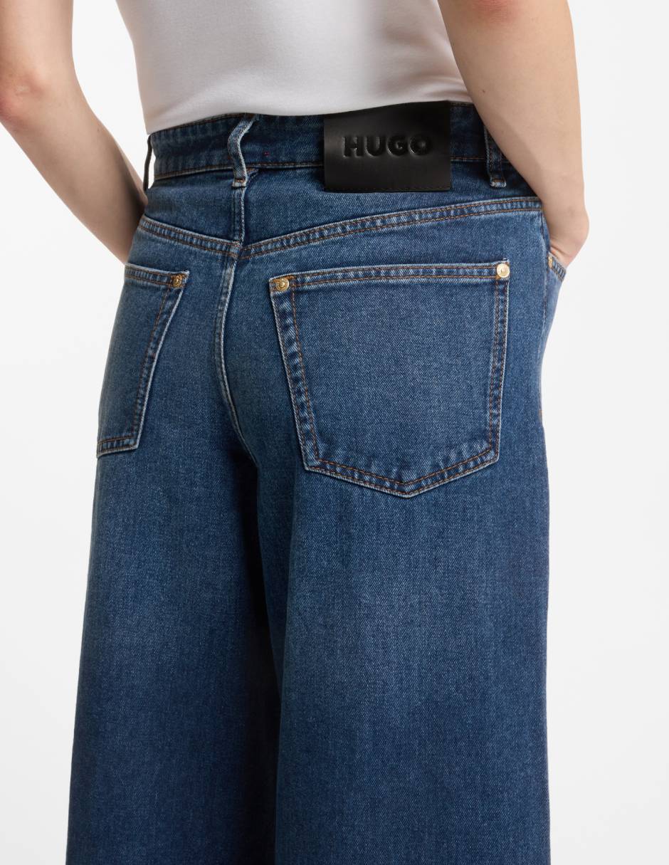 Jeans amplio cadera para mujer 3