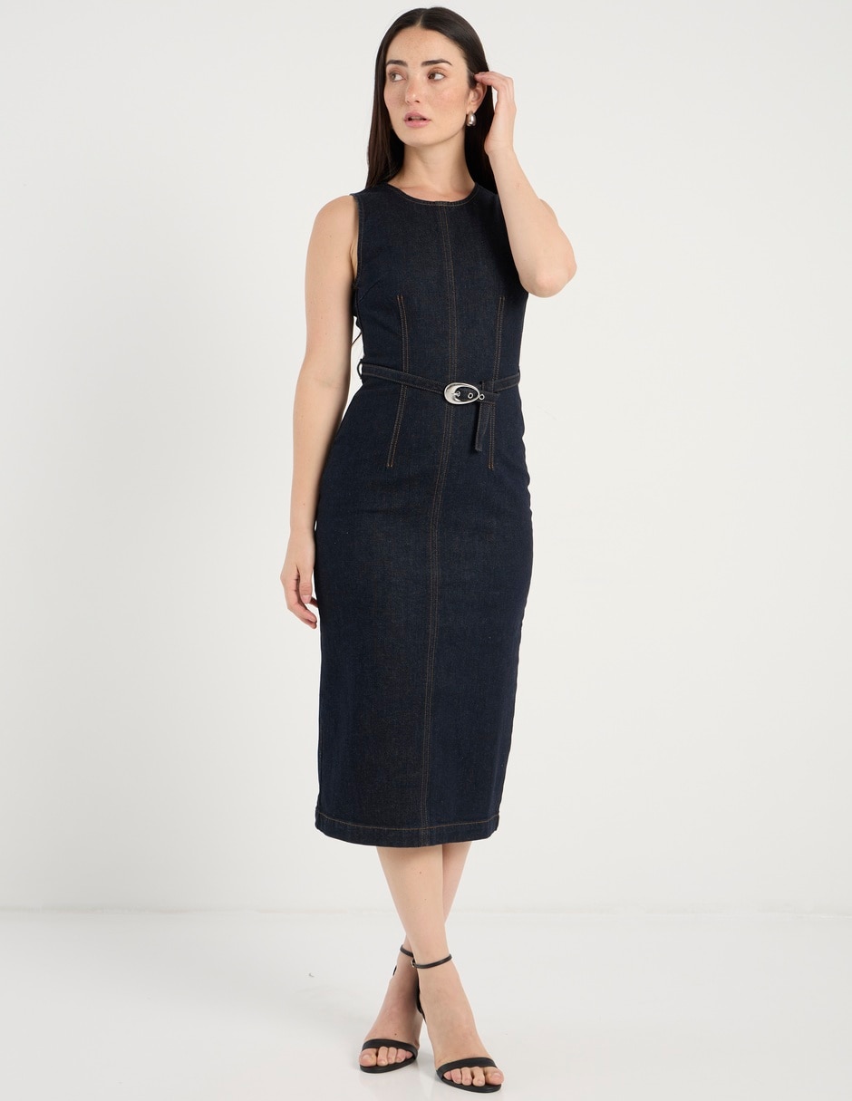 Vestido midi casual para mujer 2