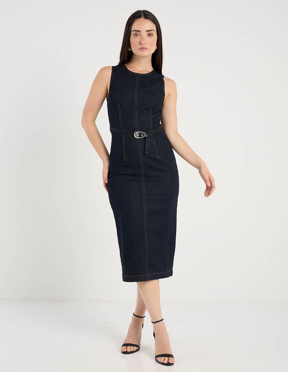 Vestido midi casual para mujer 3