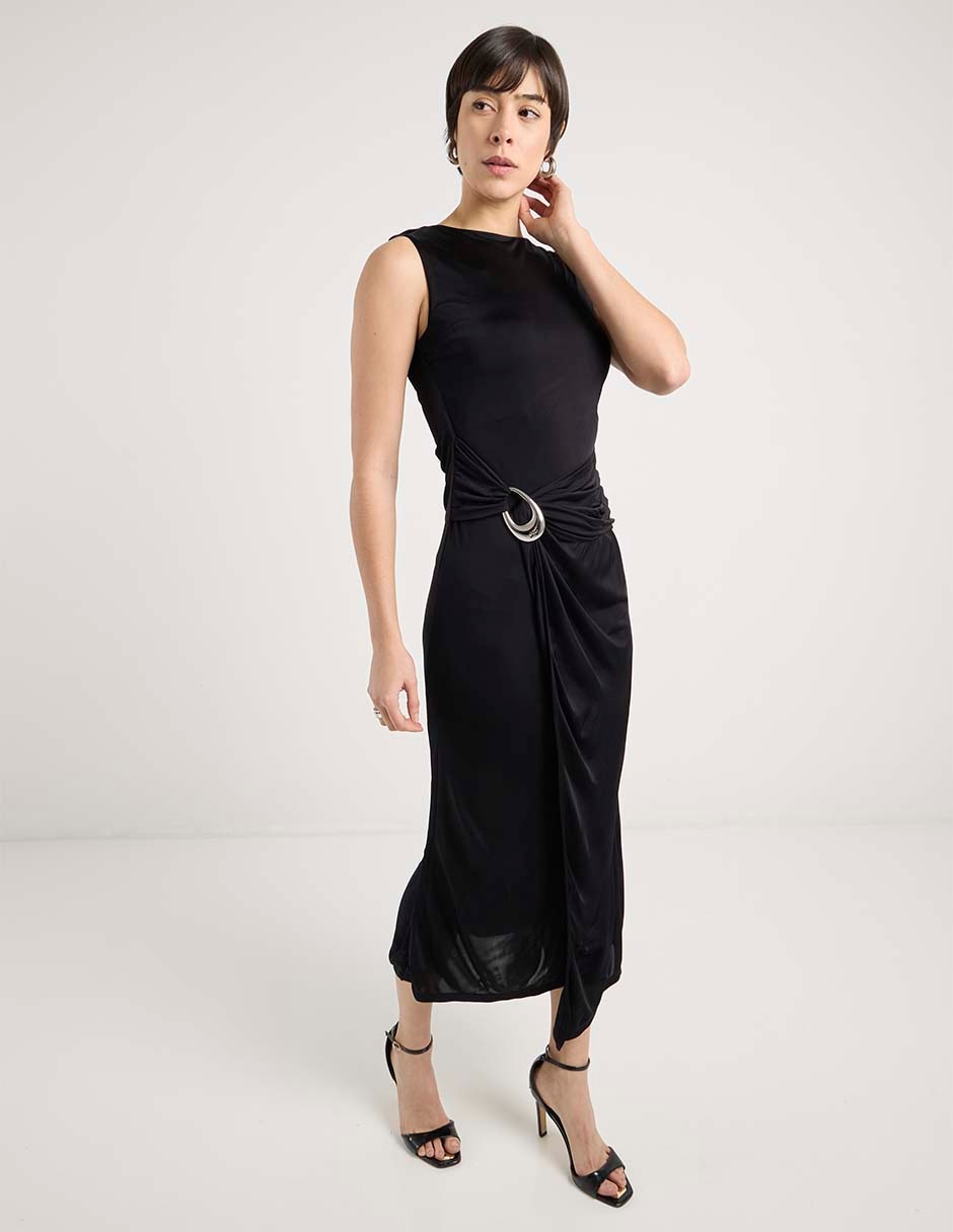Vestido crop formal para mujer 3