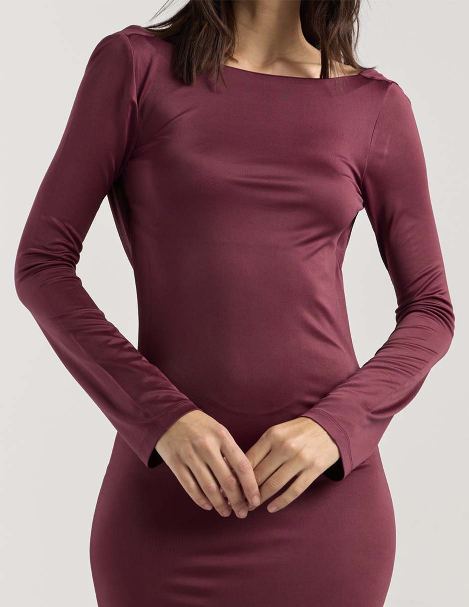 Vestido crop formal para mujer 4