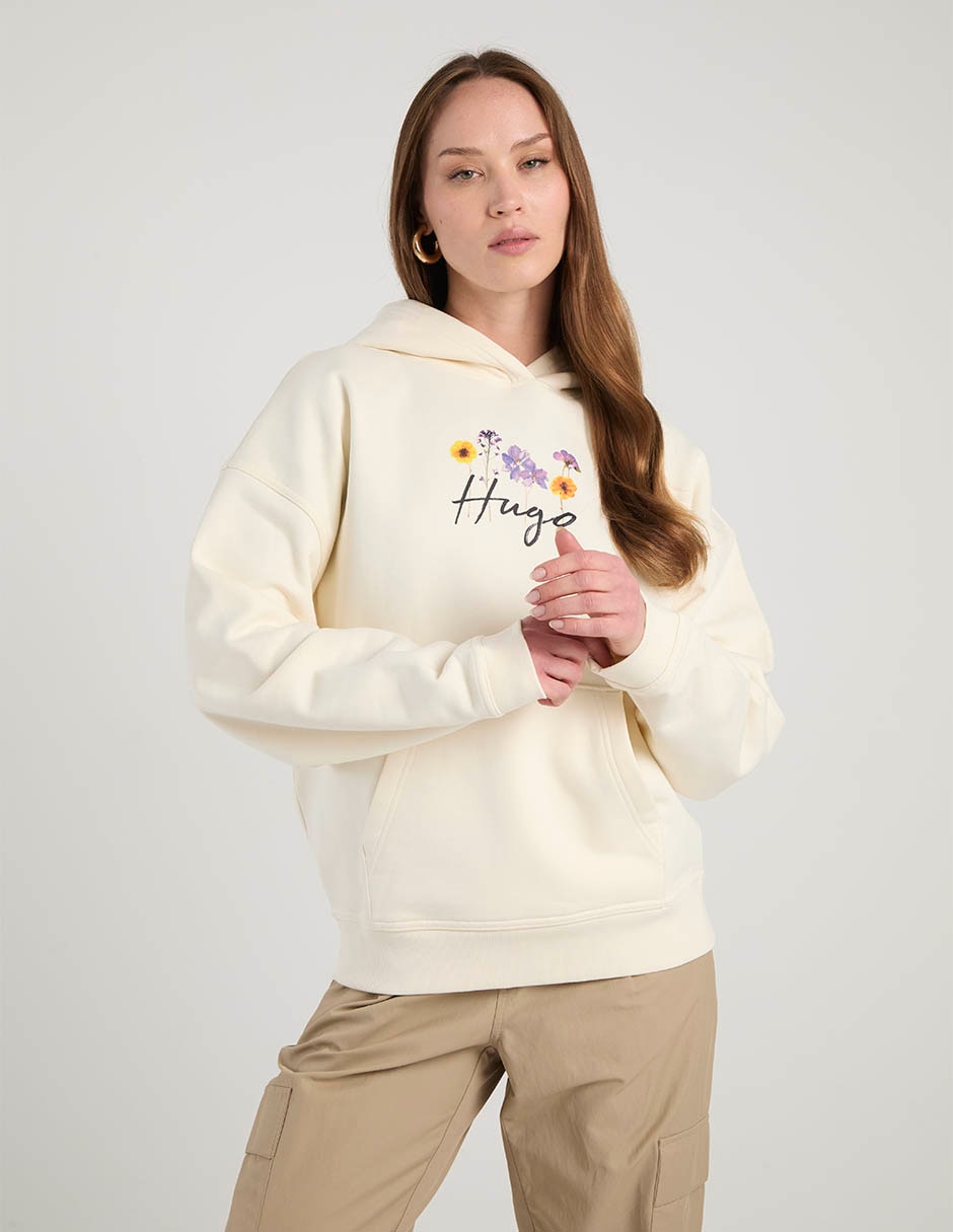 Sudadera con bolsa canguro para mujer