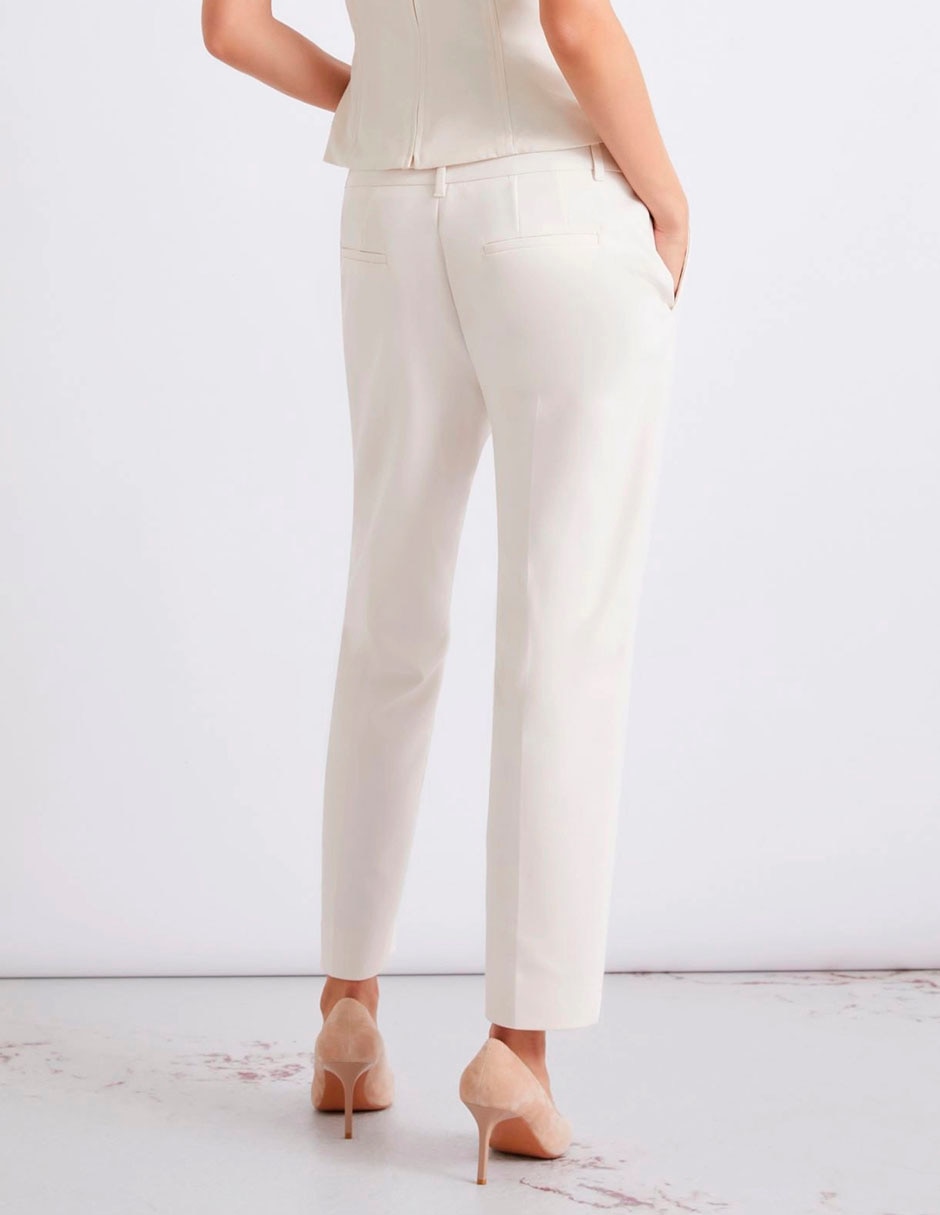 Pantalón de vestir slim para mujer 2