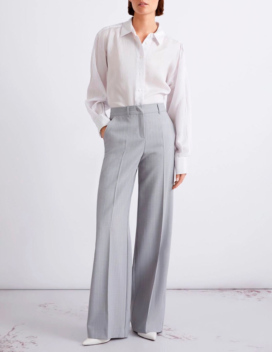 Pantalón wide leg para mujer 4