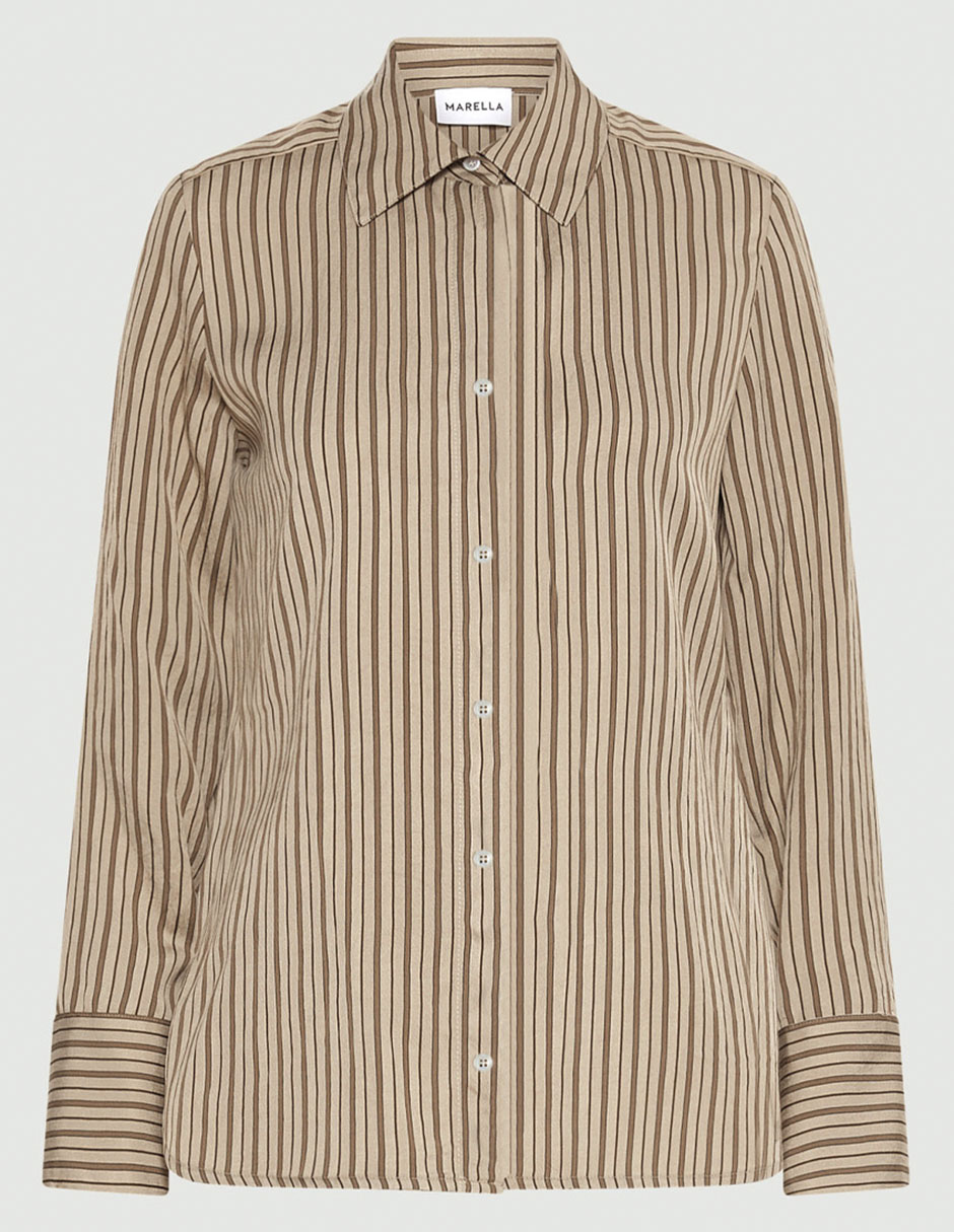 Camisa de algodón manga larga para mujer 4