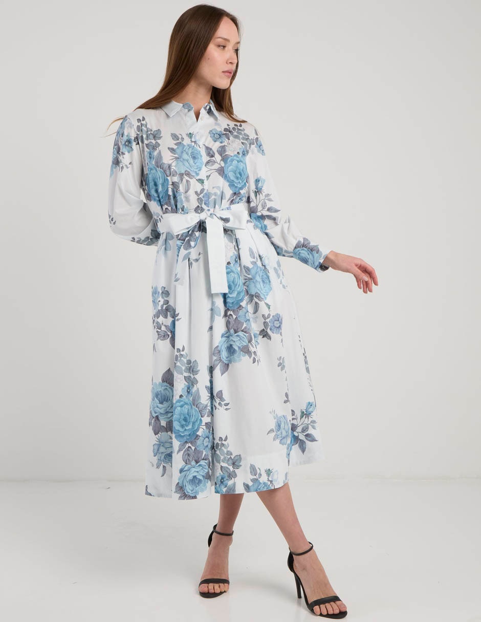 Vestido midi casual para mujer 8