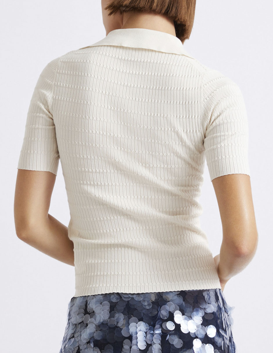 Blusa manga corta para mujer 2