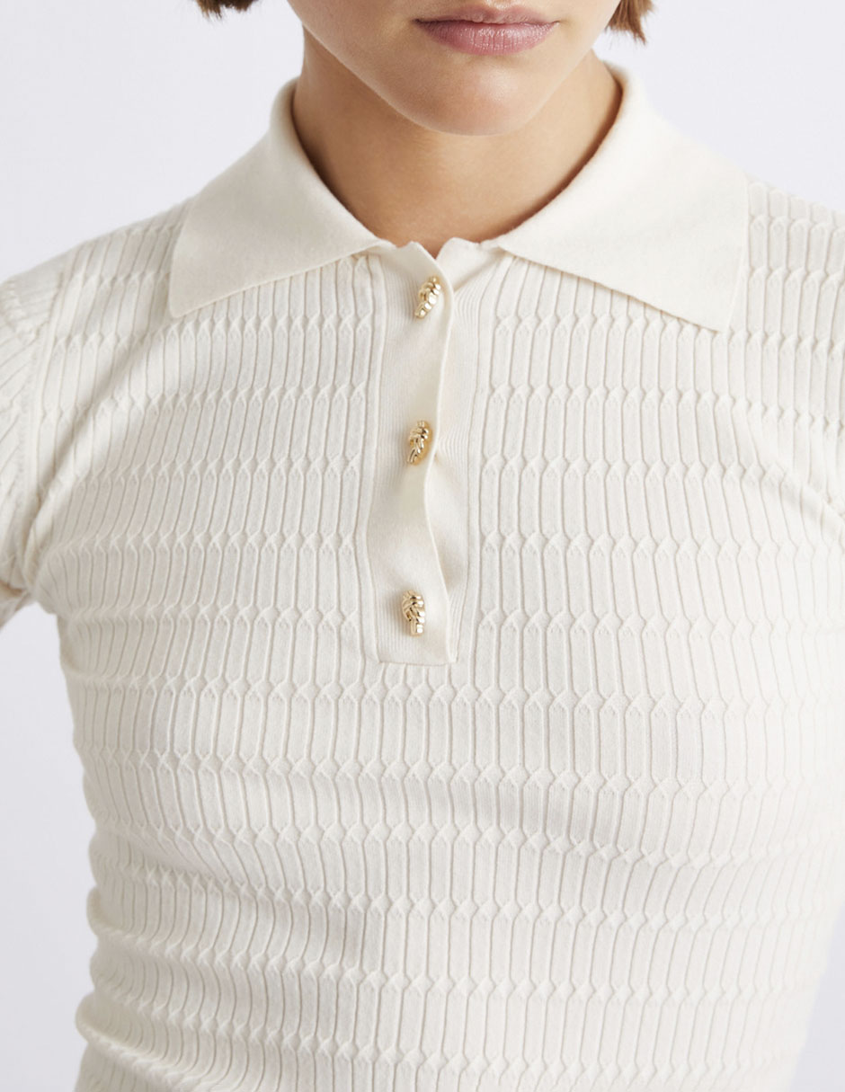 Blusa manga corta para mujer 3