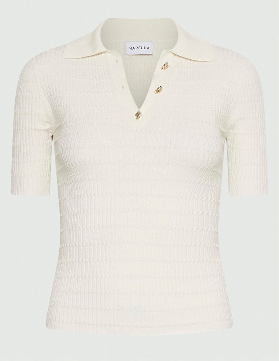 Blusa manga corta para mujer 4