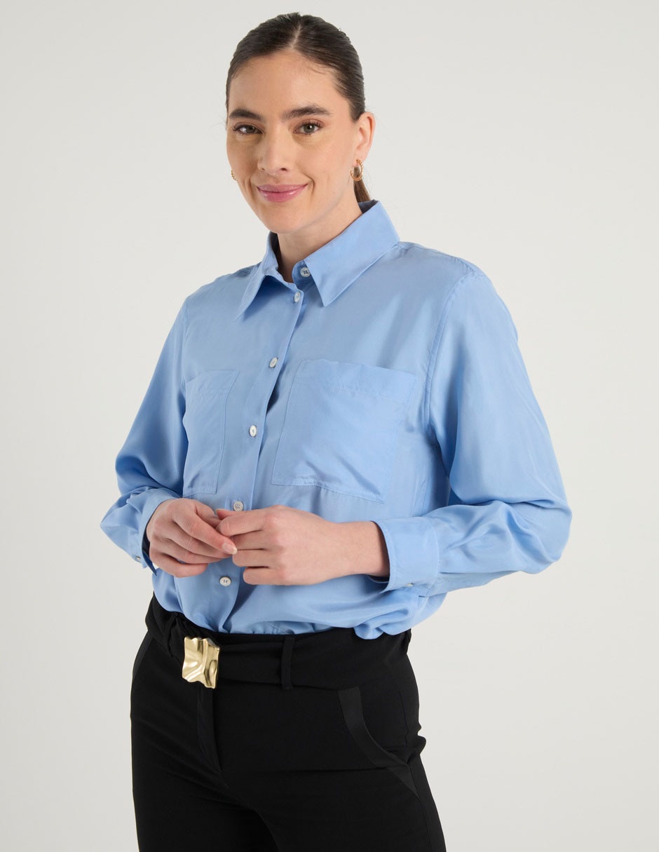 Camisa manga larga para mujer