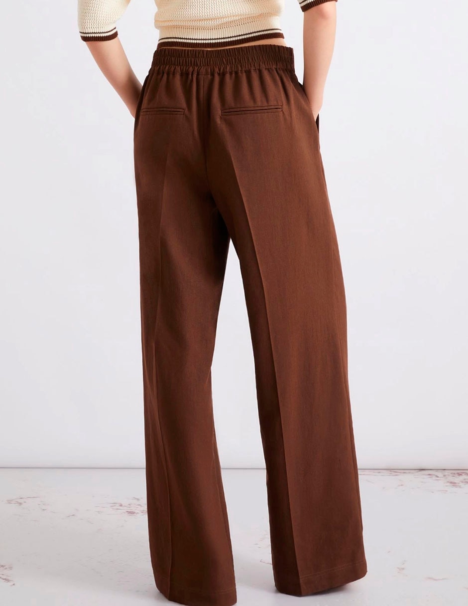 Pantalón relaxed straight para mujer 2