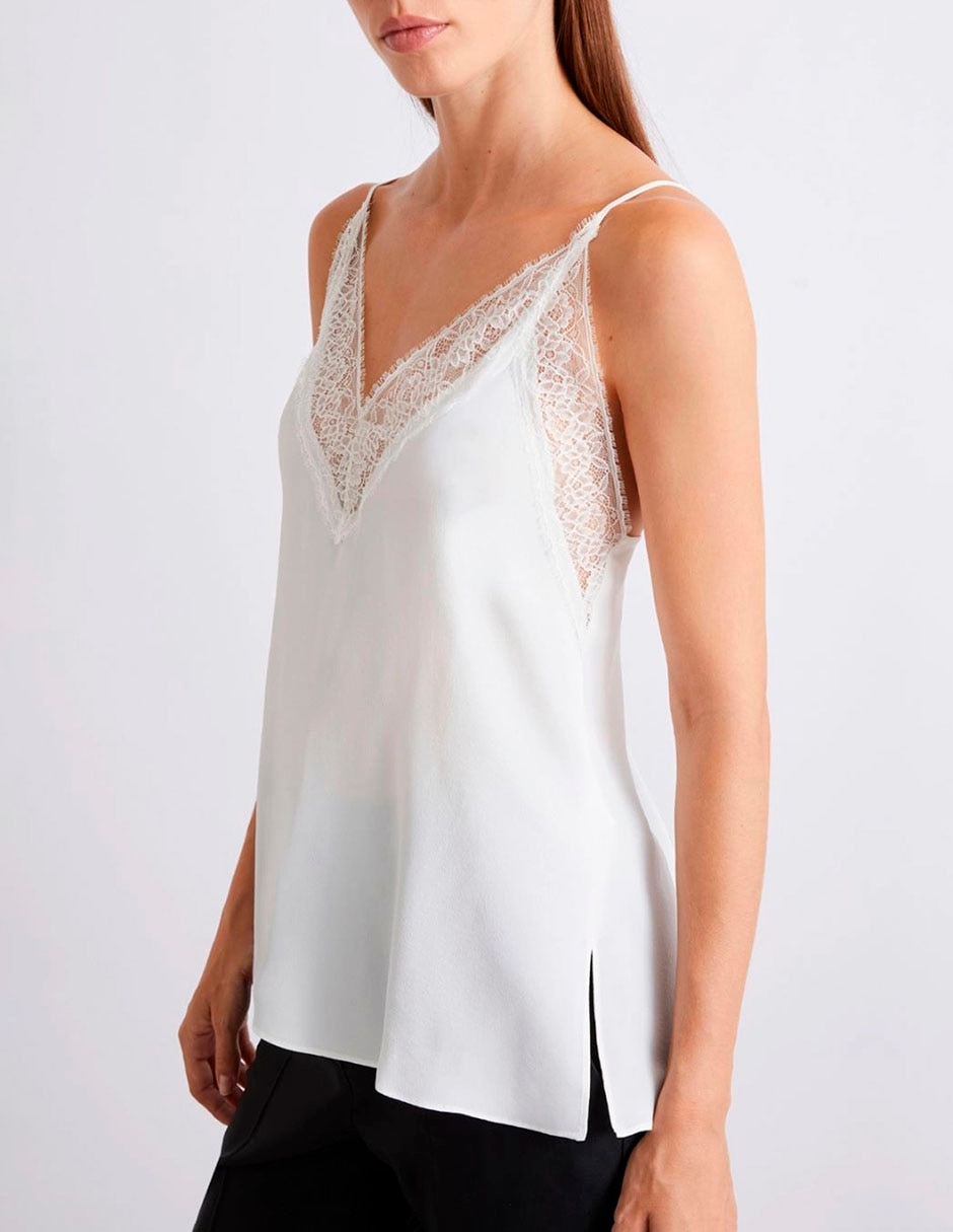 Blusa manga corta para mujer 4
