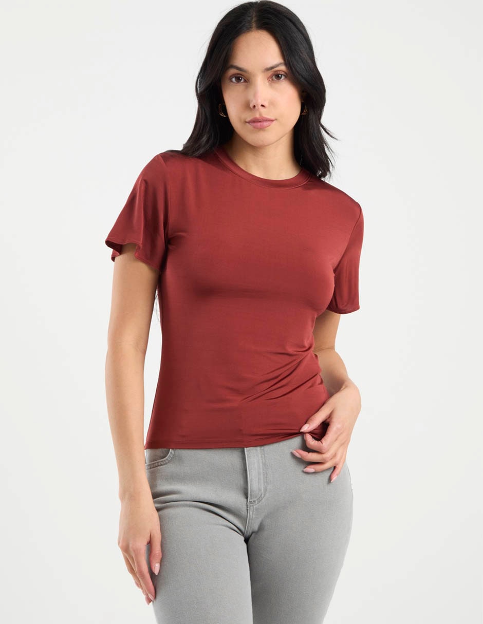 Blusa manga corta para mujer 2