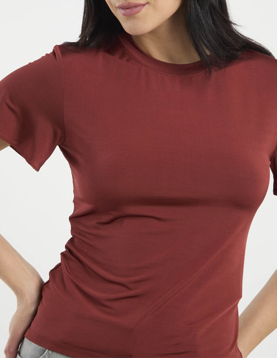 Blusa manga corta para mujer 5