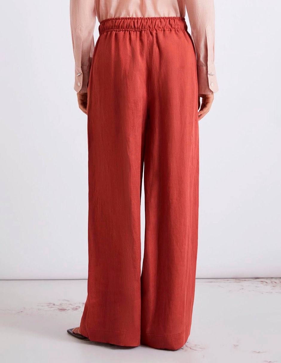Pantalón relaxed straight para mujer 6