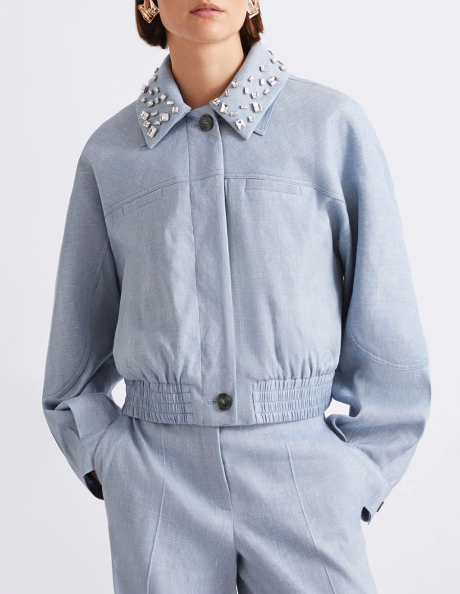 Chamarra bomber para mujer