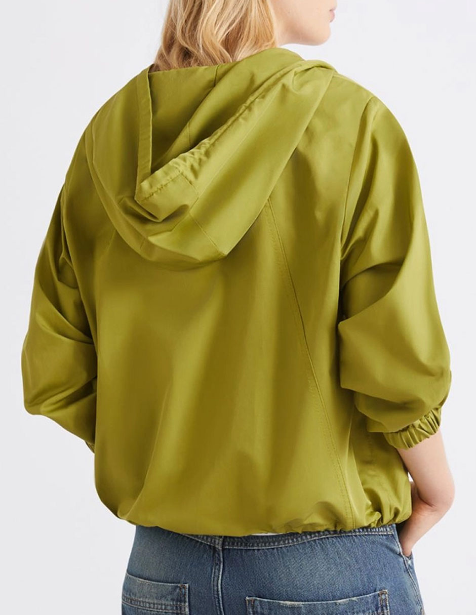 Chamarra rompevientos impermeable para mujer 3