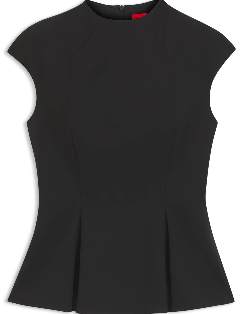 Top cuello redondo escote regular 2