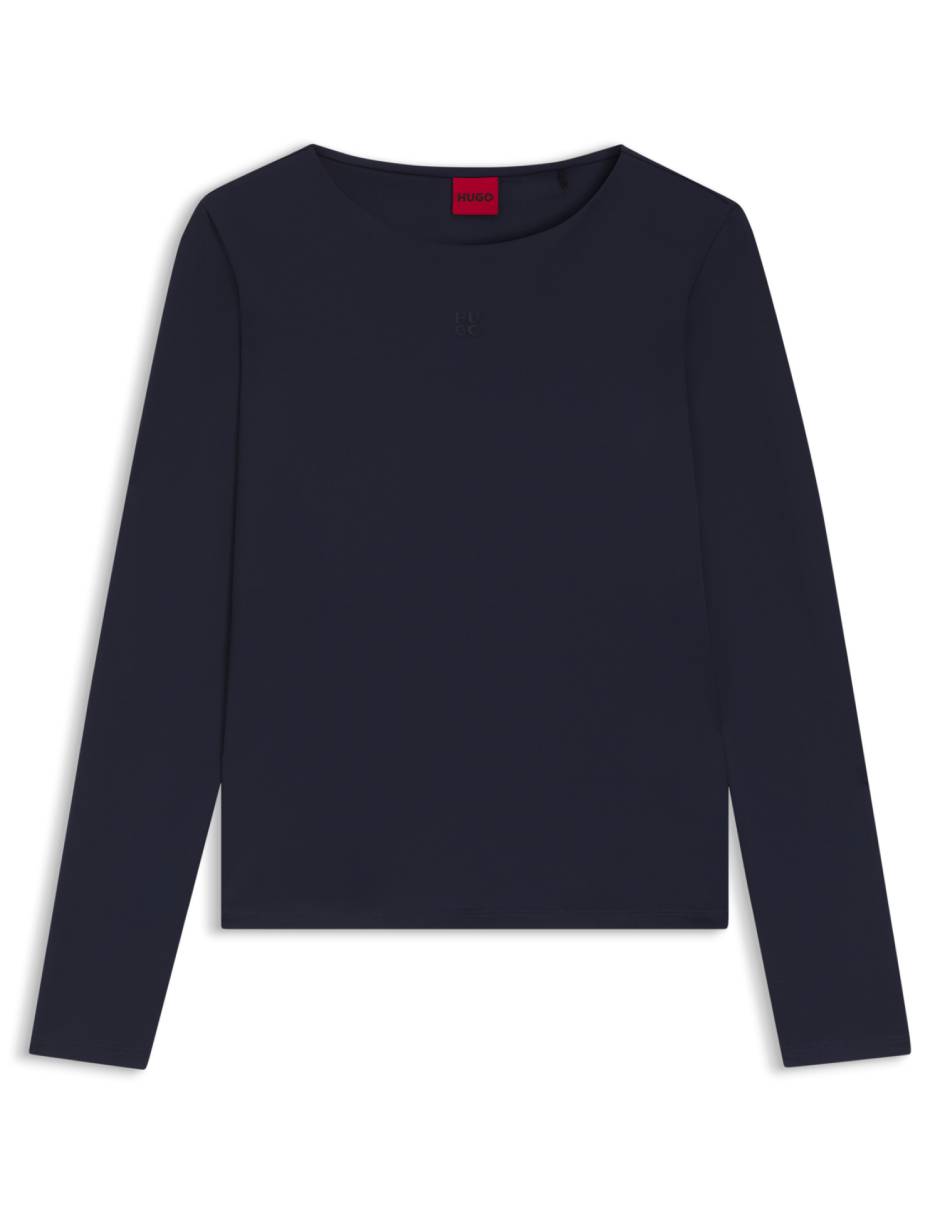 Top cuello redondo escote regular 2