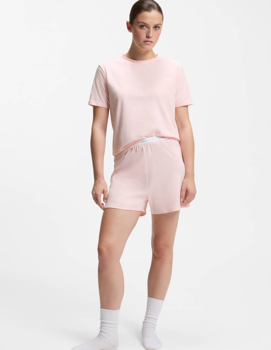 Playera manga corta cuello redondo para mujer 3