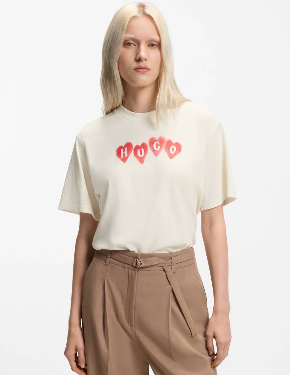 Playera manga corta S26 cuello redondo para mujer