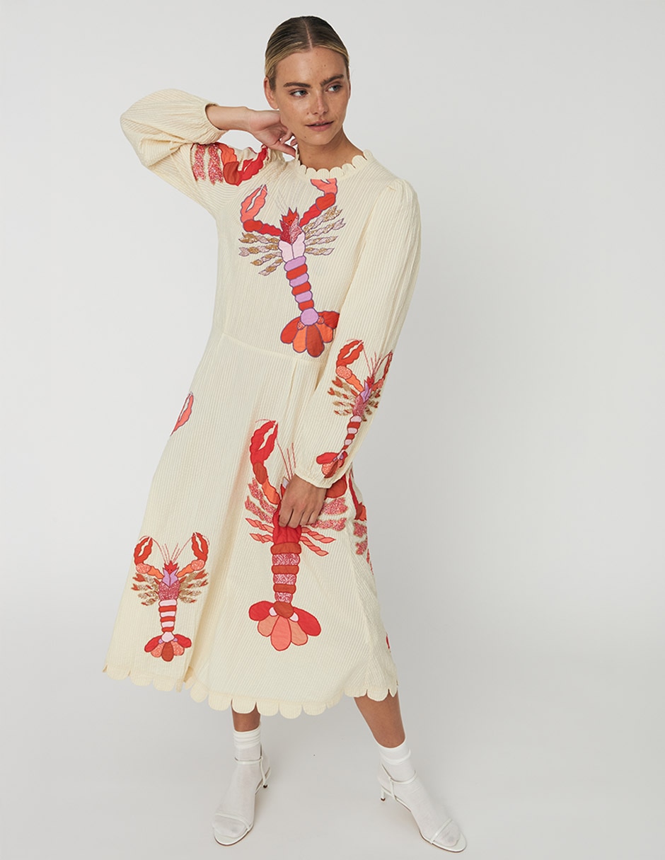 Vestido midi casual para mujer 2