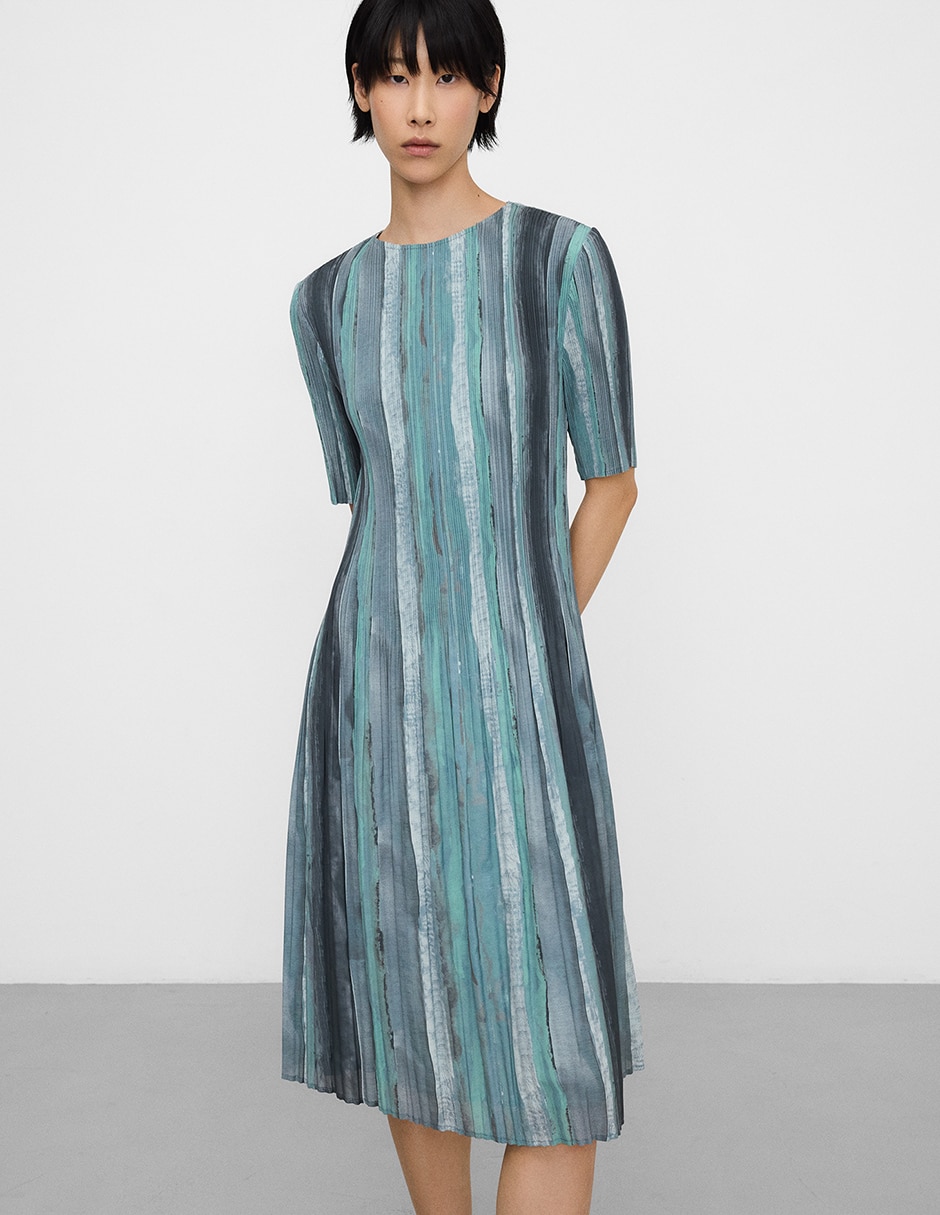 Vestido midi casual para mujer