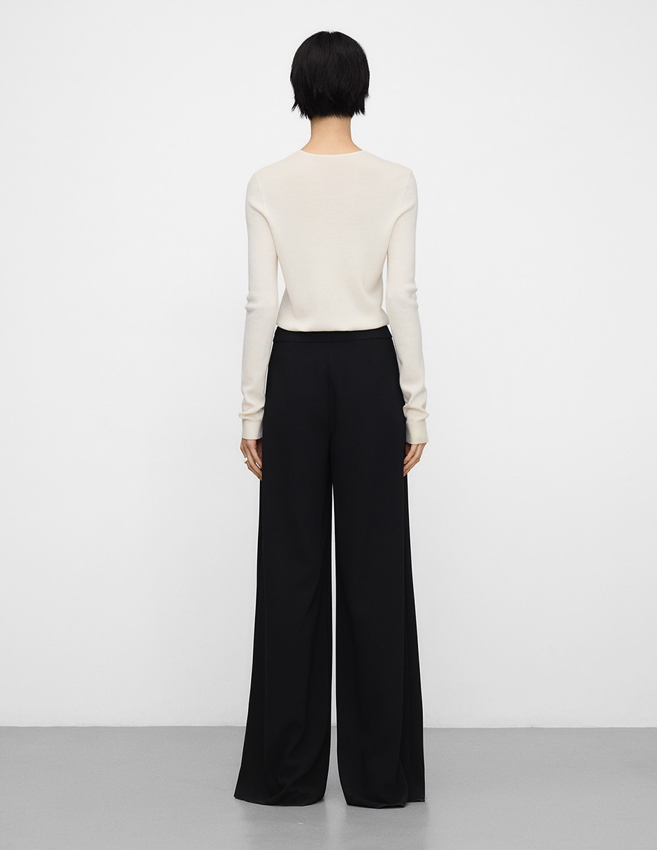 Pantalón relaxed flare para mujer 3