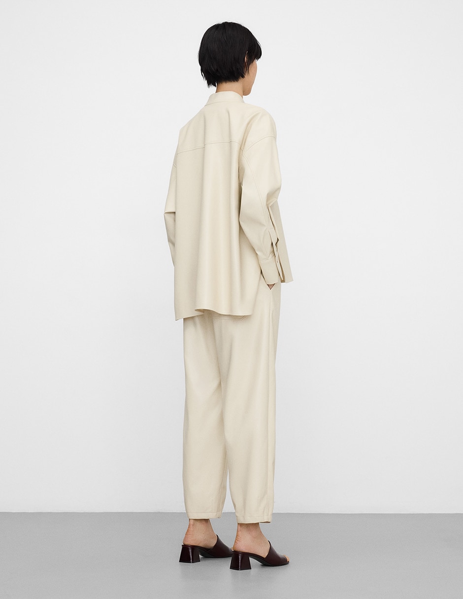 Pantalón relaxed barrel para mujer 3