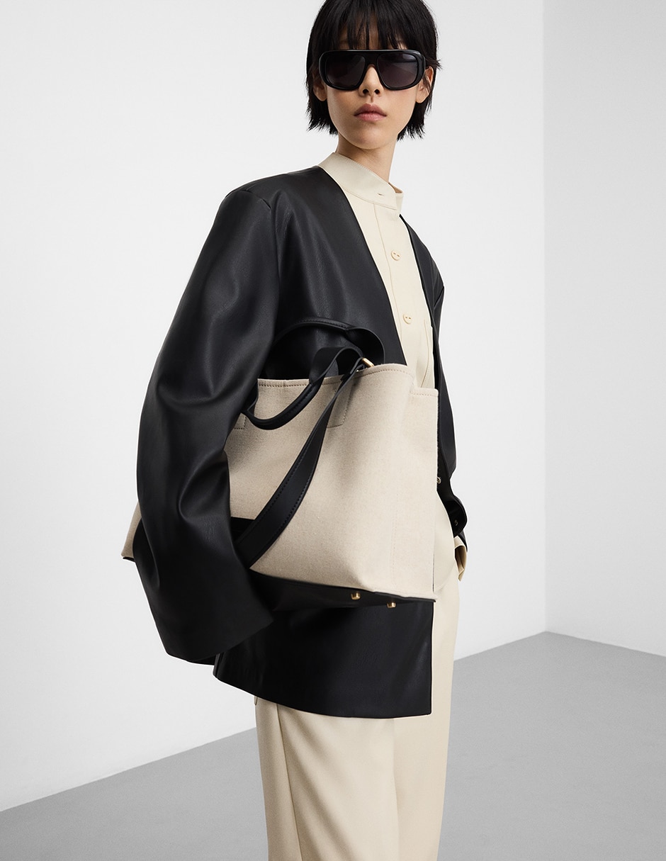 Pantalón relaxed barrel para mujer 4