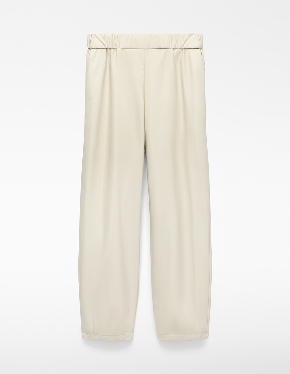 Pantalón relaxed barrel para mujer 5