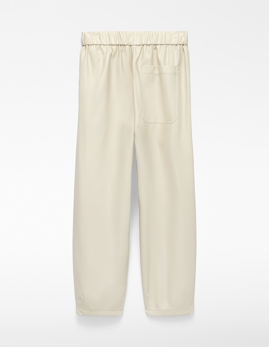 Pantalón relaxed barrel para mujer 6