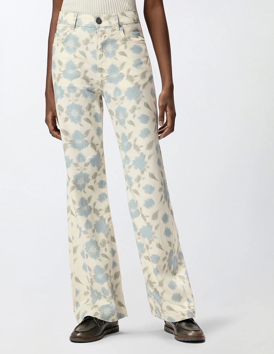 Pantalón relaxed straight para mujer 2