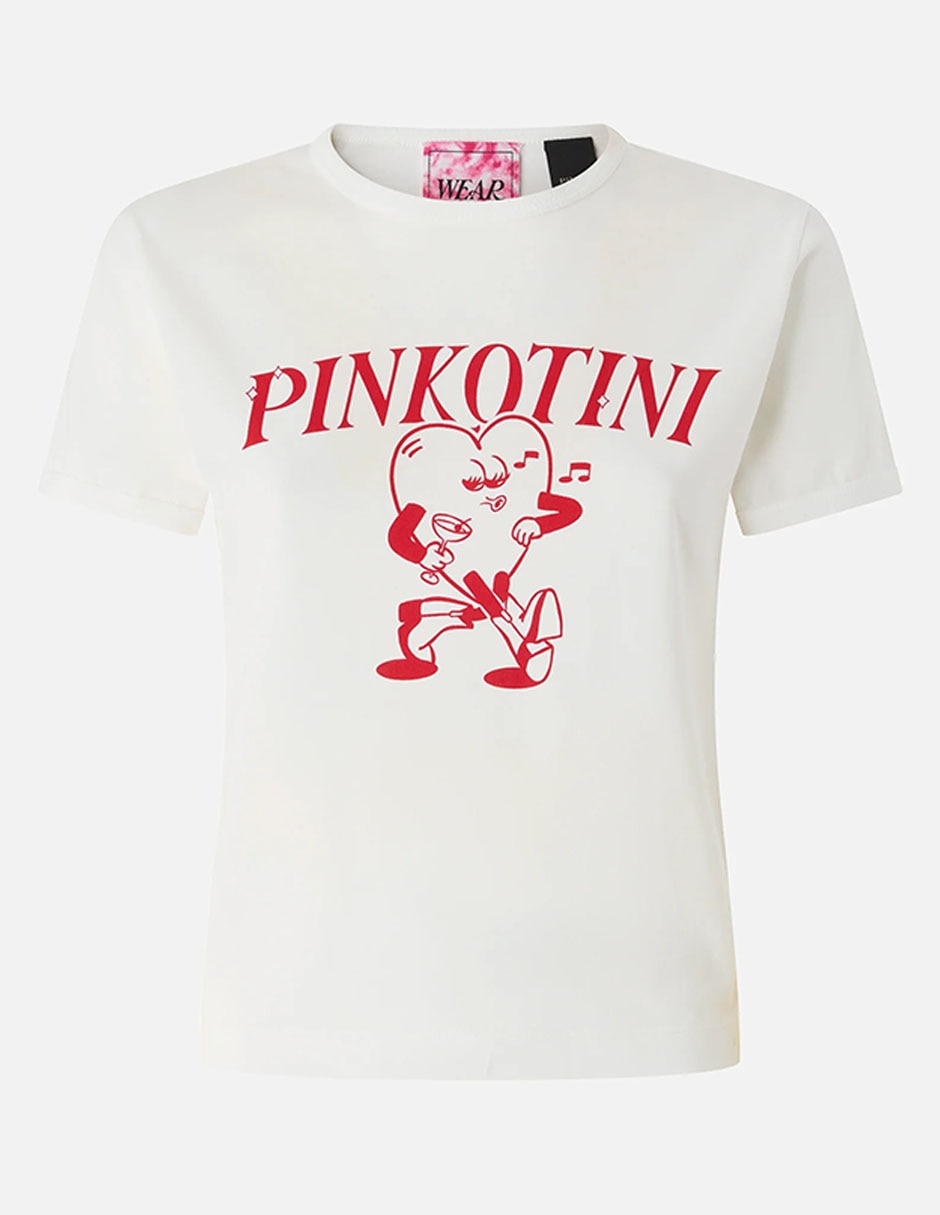 Playera manga corta cuello redondo para mujer 5