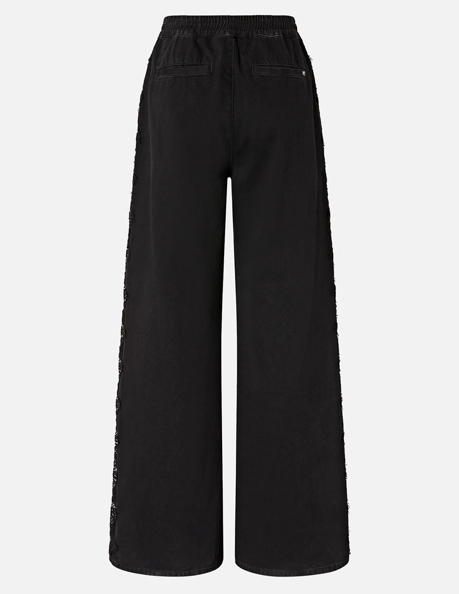 Jeans relaxed campana cintura alta para mujer 6