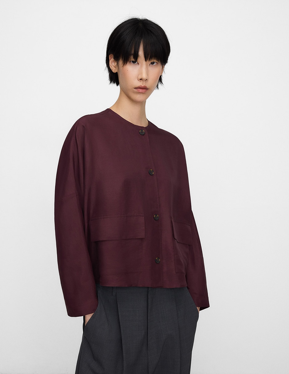 Camisa manga larga para mujer