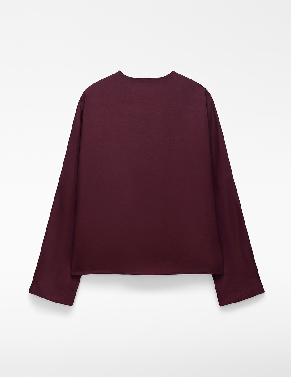 Camisa manga larga para mujer 6