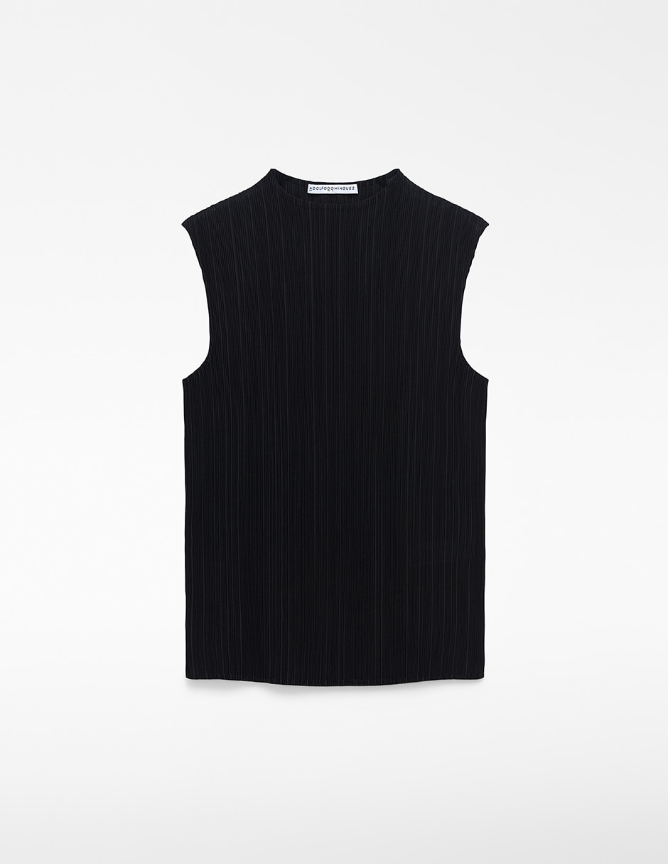 Blusa sin manga para mujer 5