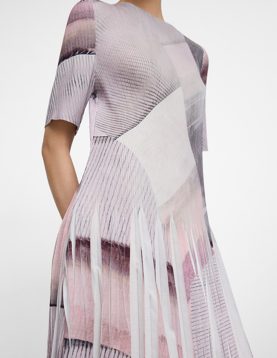 Vestido midi casual para mujer 4
