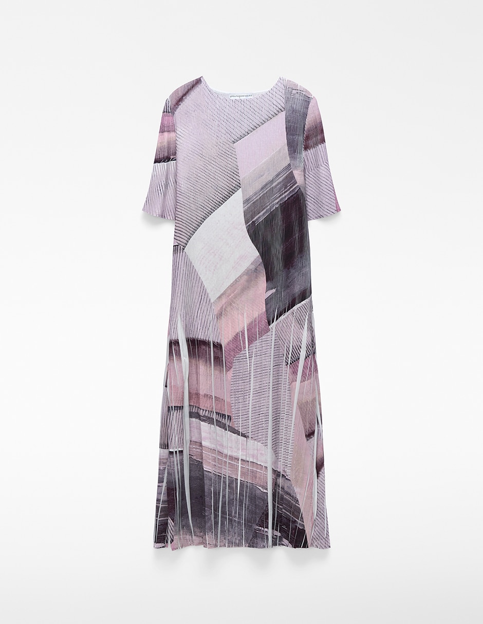 Vestido midi casual para mujer 5
