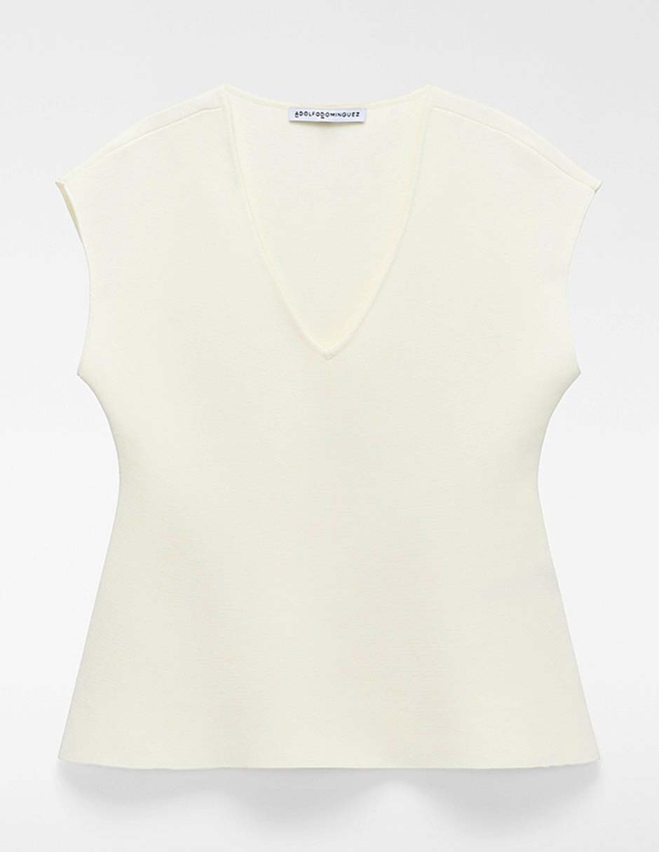 Blusa sin manga para mujer 5