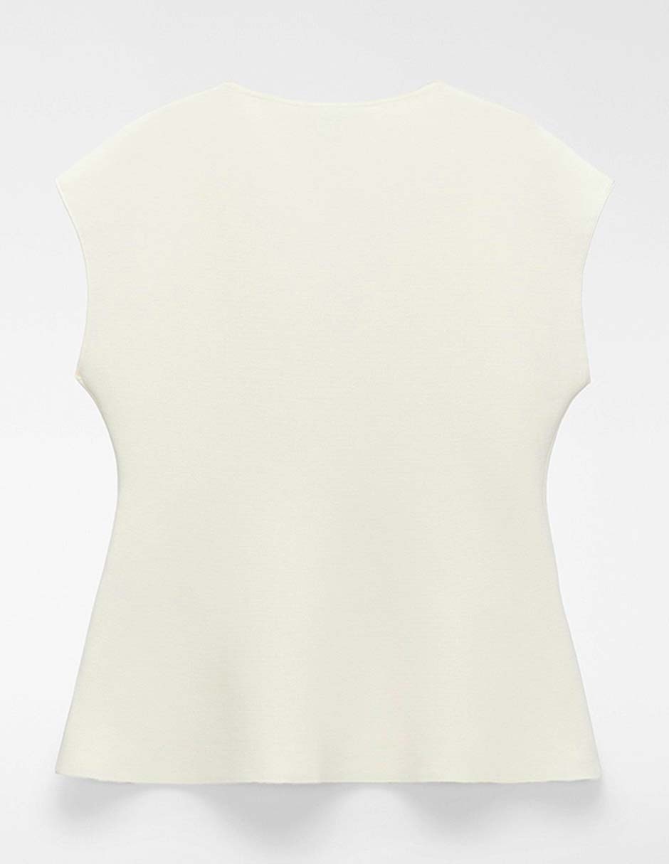 Blusa sin manga para mujer 6