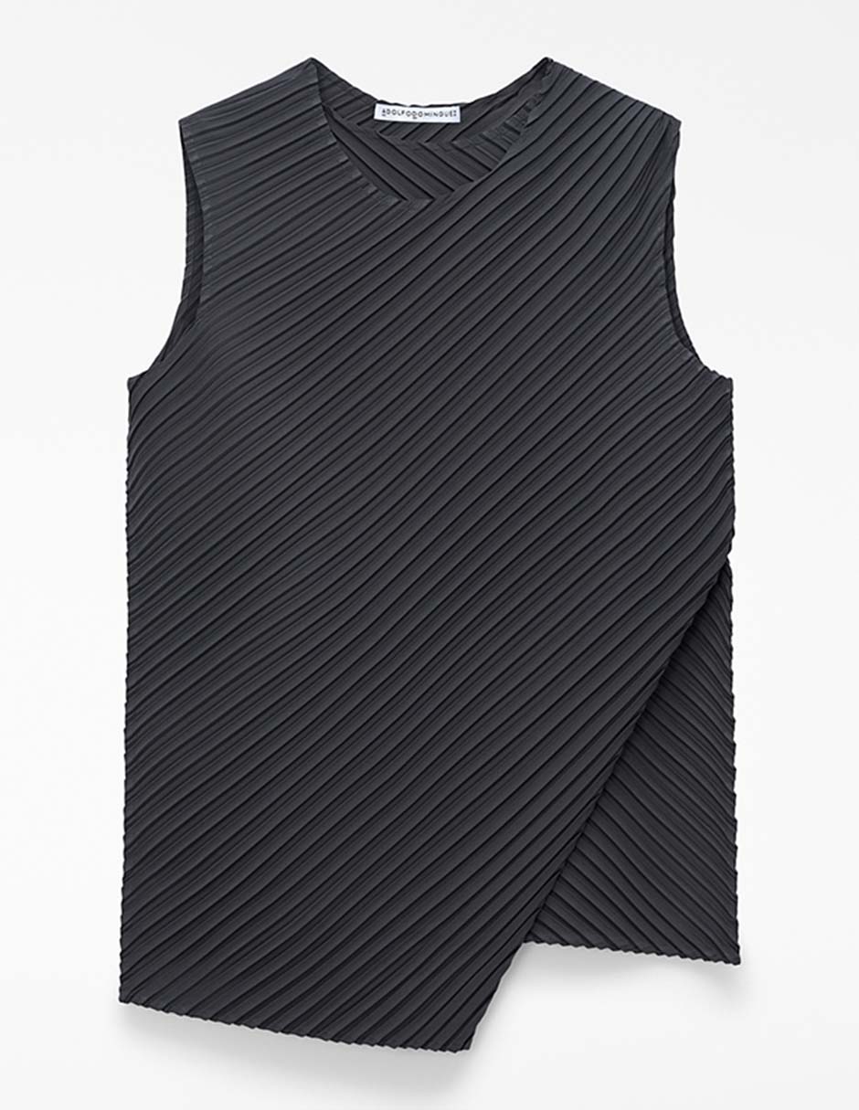 Blusa sin manga para mujer 5